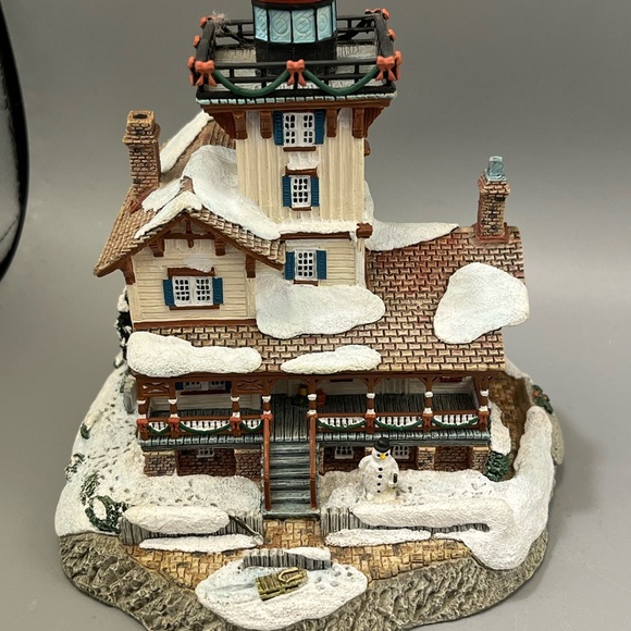 2000 Harbour Lights Hereford Inlet New Jersey #710 COA Box COIN Christmas - Picture 4 of 16